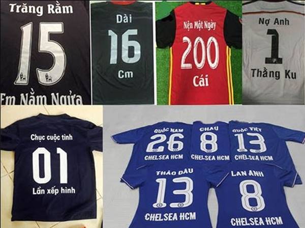999+ Tên áo bóng đá ý nghĩa chất nhất