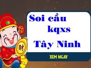 Soi cầu XSTN ngày 27/1/2022 chốt số Tây Ninh