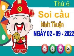 Soi cầu XSNT ngày 2/9/2022 đài Ninh Thuận thứ 6 hôm nay chính xác nhất