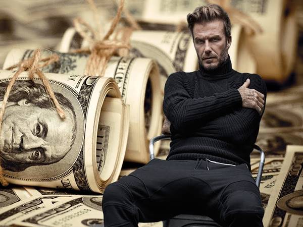 Tổng tài sản của Beckham gây choáng tới mức nào?