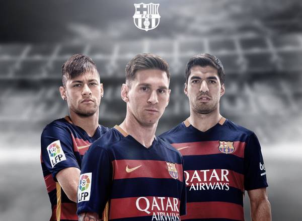 Tam tấu huyền thoại Barca Tam tấu huyền thoại Barca