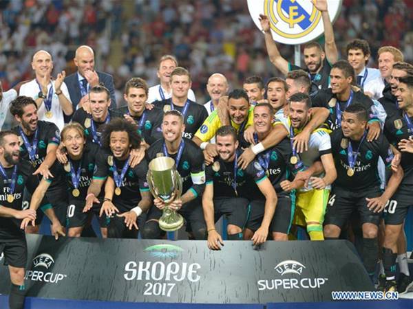 Những danh hiệu ấn tượng của Real Madrid trong năm 2017