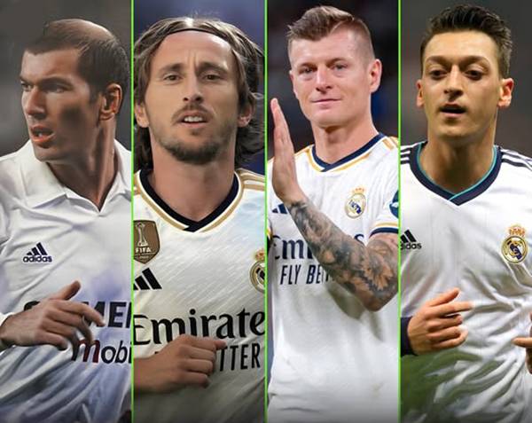 Tiền vệ huyền thoại Real Madrid Tiền vệ huyền thoại Real Madrid